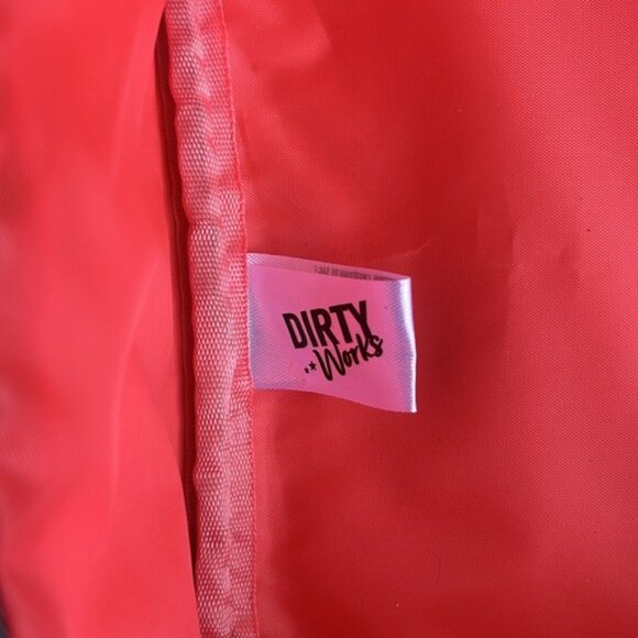 DIRTY WORKS Tropical Print Makeup Cosmetics Case Toiletry Bag Storage Travel - Picture 7 of 10